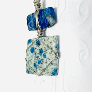 Lapis Lazuli and K2 Necklace