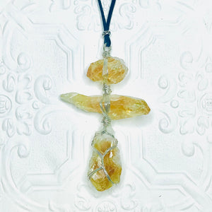 Raw Citrine Necklace