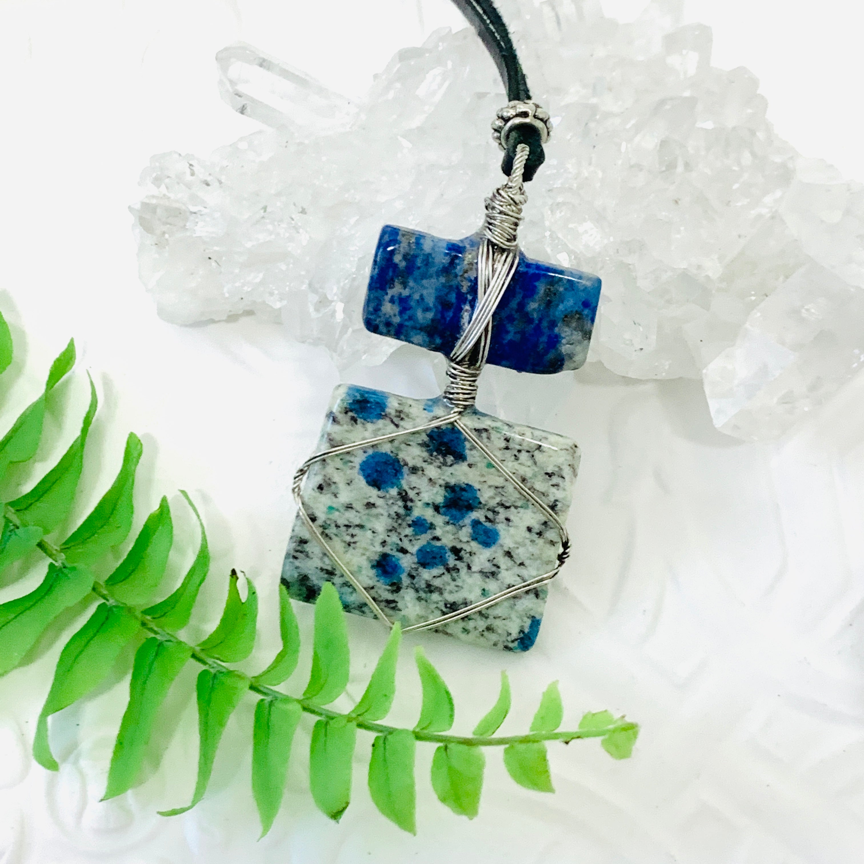 Lapis Lazuli and K2 Necklace