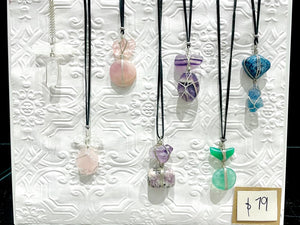 $79 Sterling Silver Wire Wrapped Pendants In Stock 4/8/22